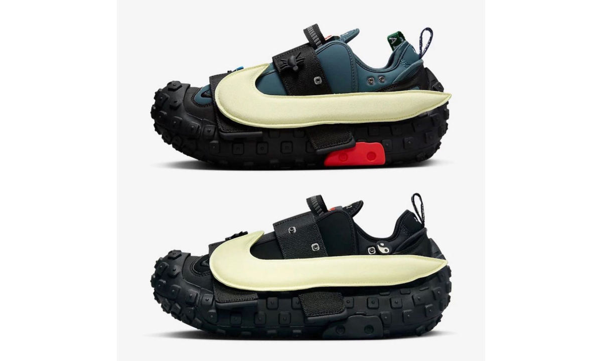 发售在即？CPFM x Nike Air Flea 2 两款配色官图发布