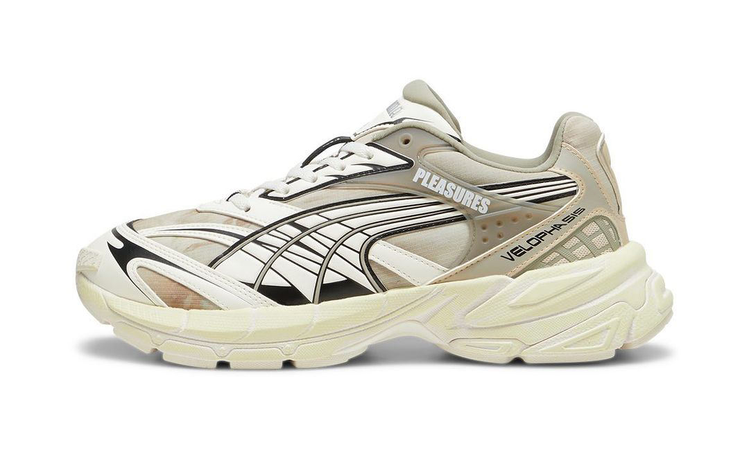 PLEASURES x PUMA Velophasis 合作鞋款推出新配色
