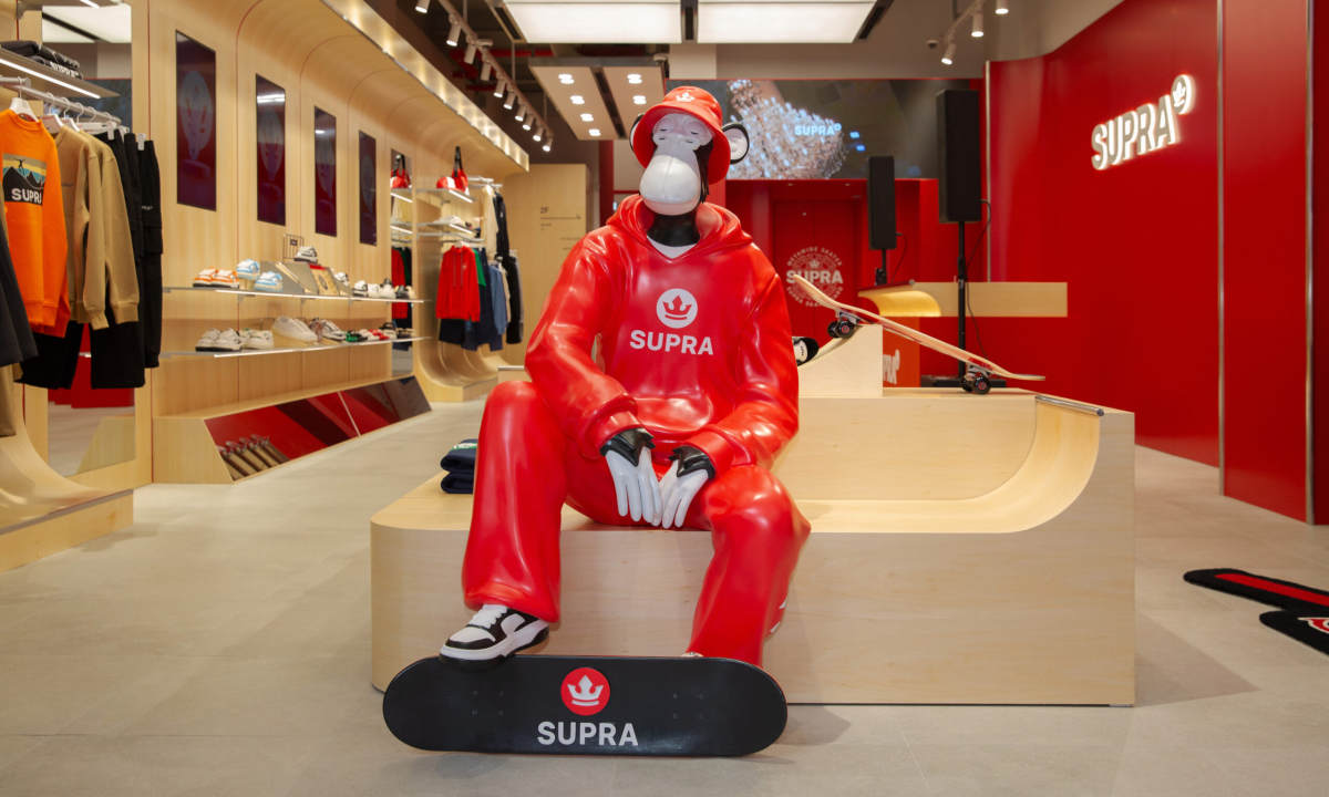 红色风暴来袭,街头生活方式品牌 SUPRA 入驻中国