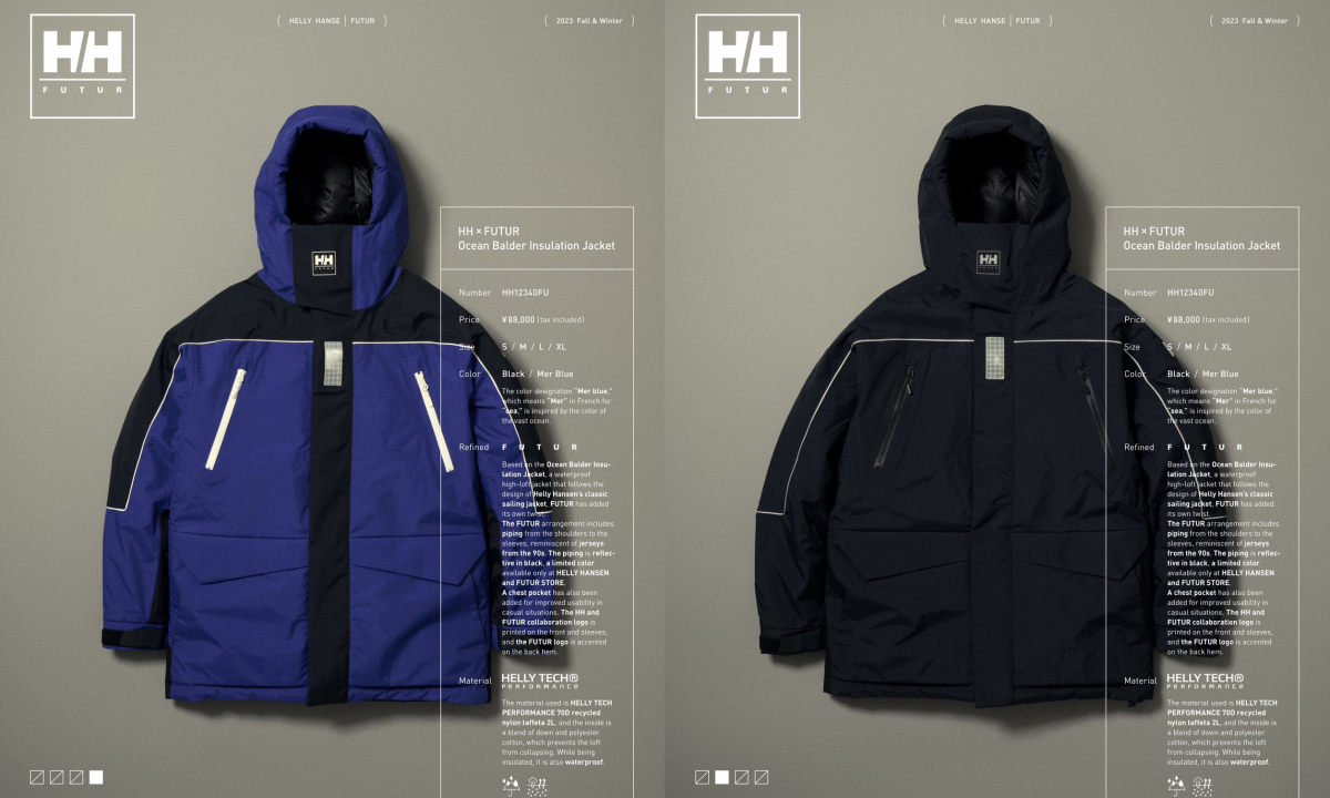 FUTUR 与 Helly Hansen 再度携手合作