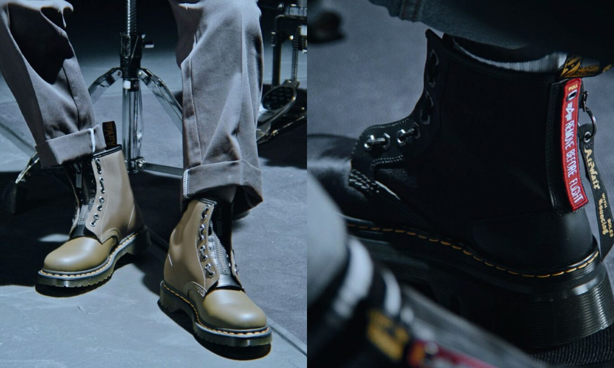 Alpha Industries x Dr. Martens 合作系列登场