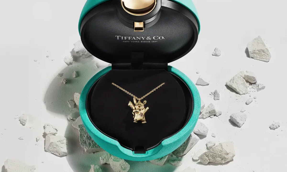 Tiffany & Co. x Pokémon  x Daniel Arsham 合作胶囊系列登场