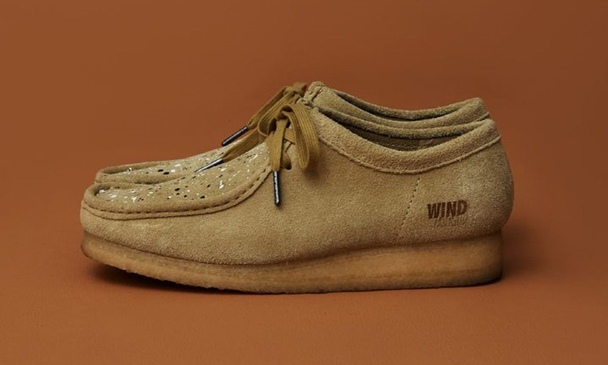 atmos x WIND AND SEA x Clarks Originals「WALLABEE」合作鞋款发布