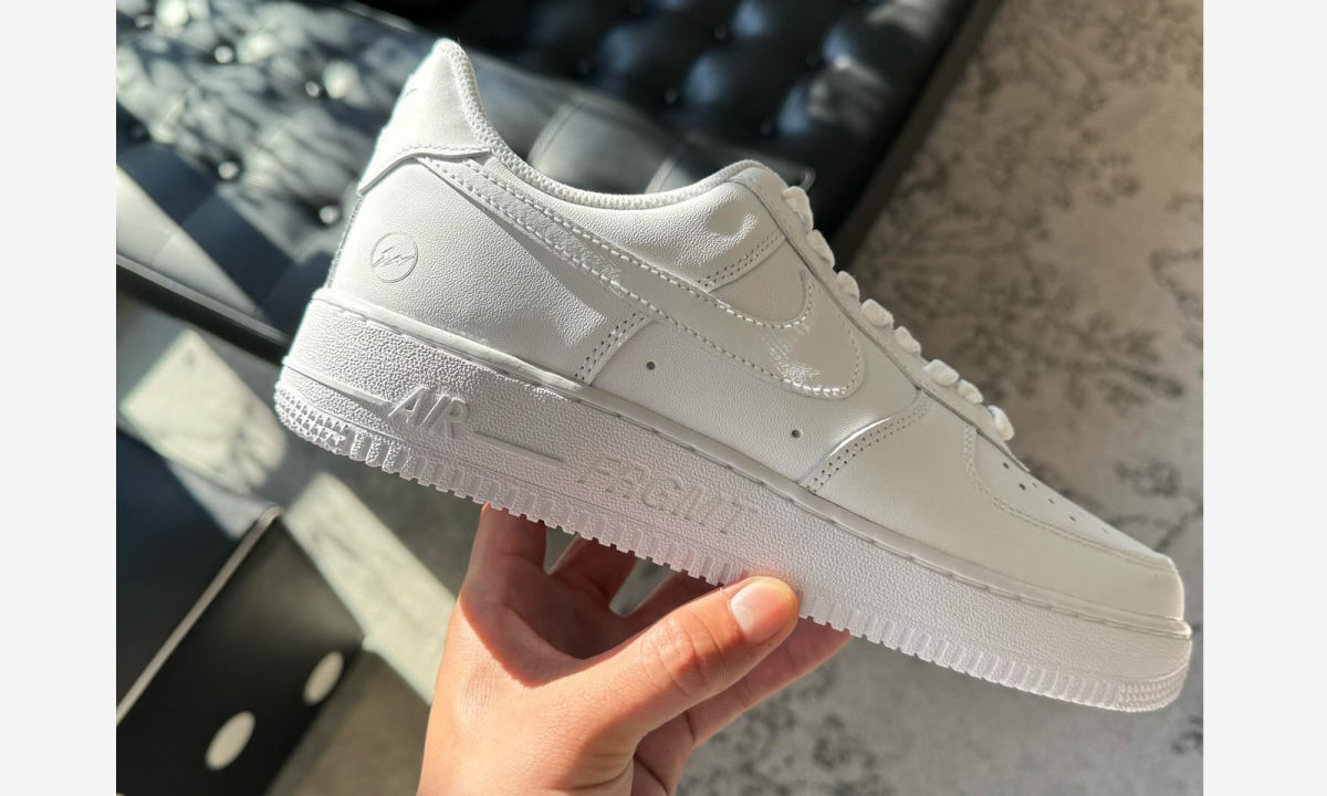 抢先预览 fragment design x Nike Air Force 1 Low「Triple White」合作鞋款