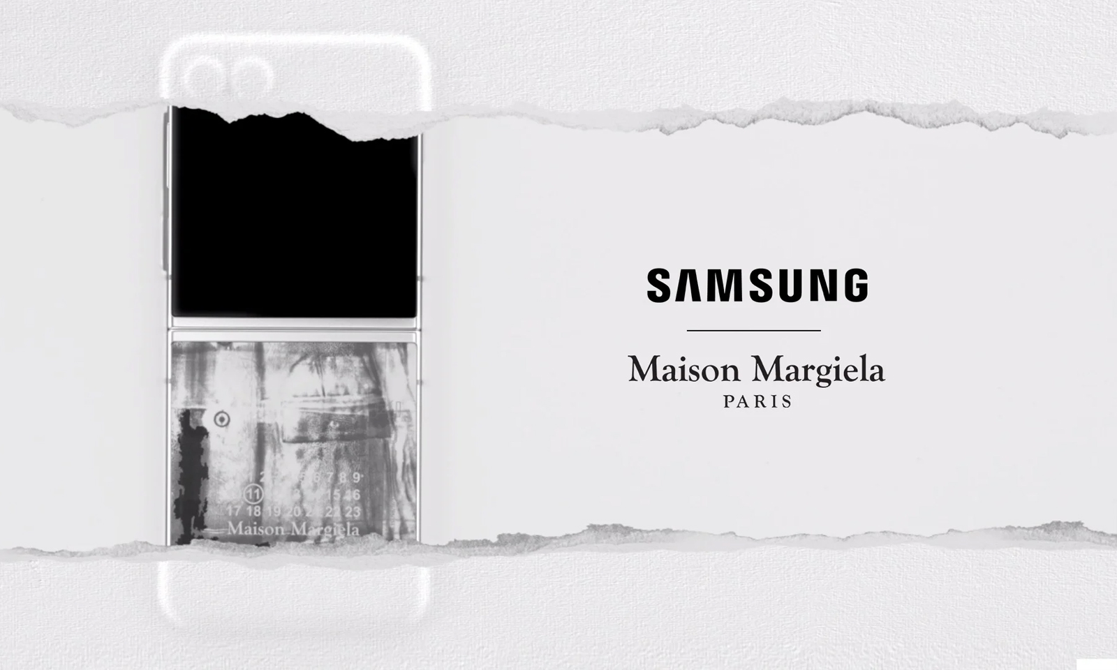 Maison Margiela x Samsung Galaxy Z Flip 5 再度来袭