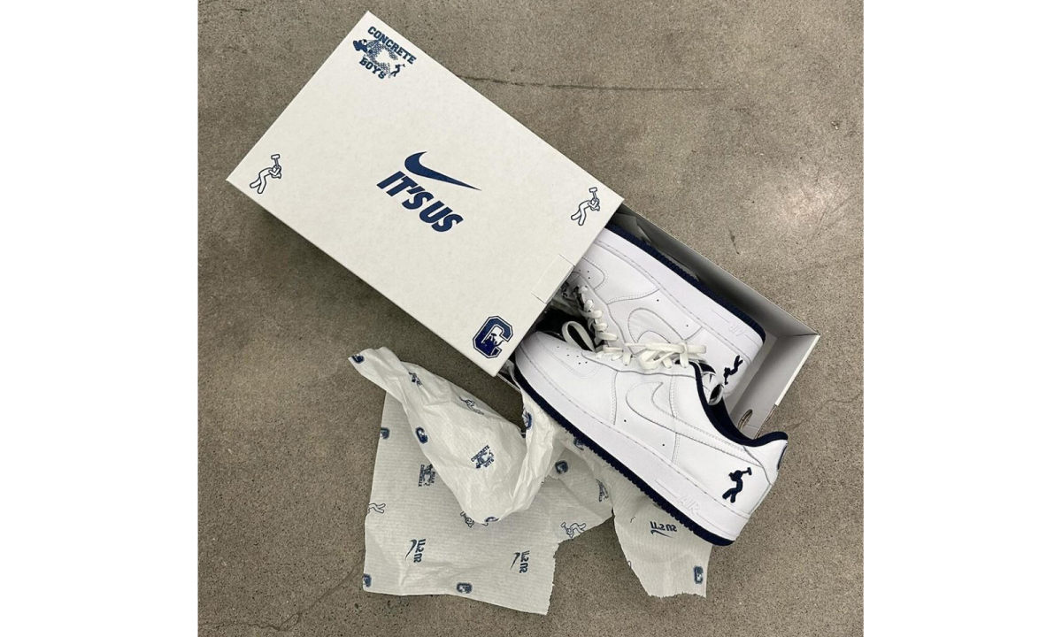 抢先预览 Lil Yachty x Nike Air Force 1 Low「Concrete Boys」合作鞋款