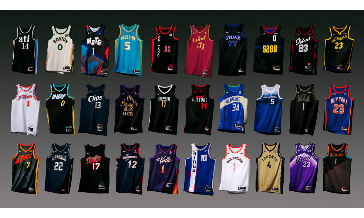 Nike 发布 2023-24 城市版球衣设计
