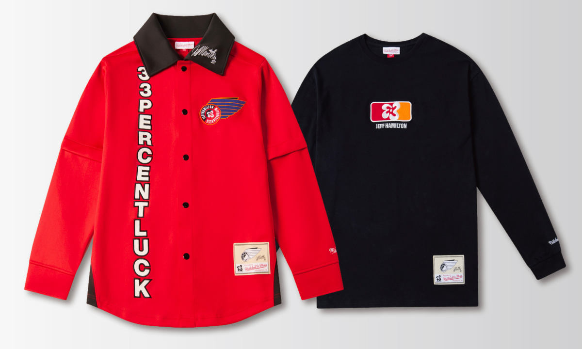 Mitchell & Ness x 33PERCENTLUCK x Jeff Hamilton 三方联名惊喜发布