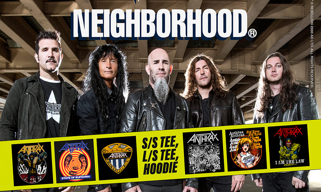 NEIGHBORHOOD x ANTHRAX 系列发售