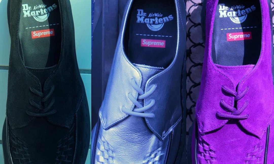 Supreme x Dr. Martens 全新合作鞋款实物率先预览