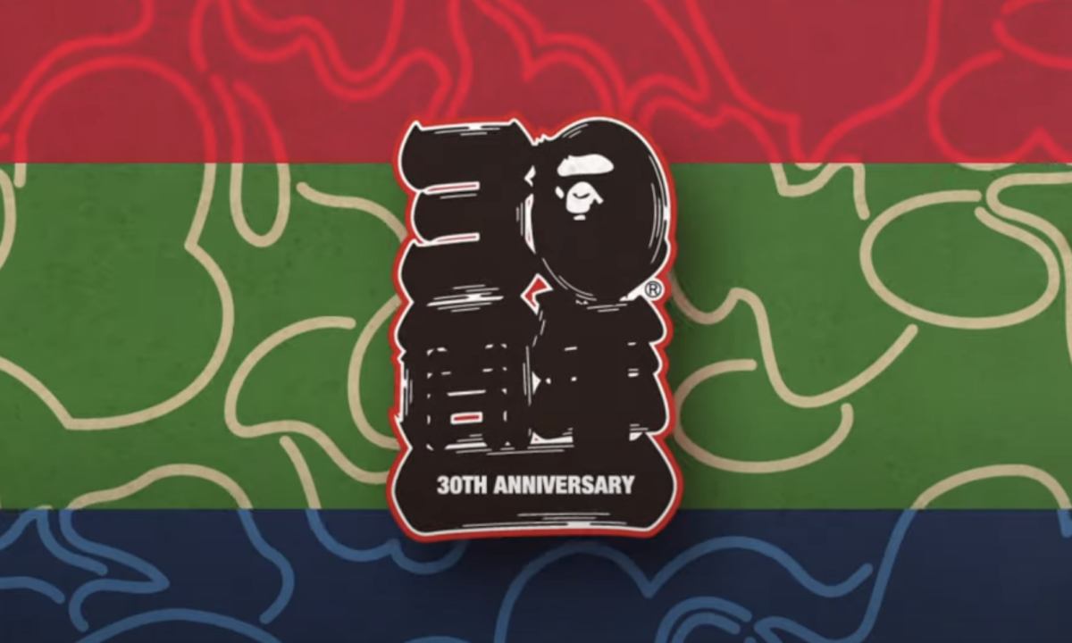 BAPE® 三十周年纪念胶囊系列开启发售