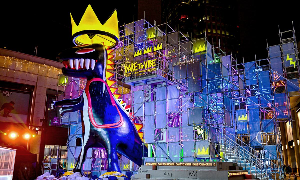 兴业太古汇携手 Jean-Michel Basquiat 基金会呈现艺术装置