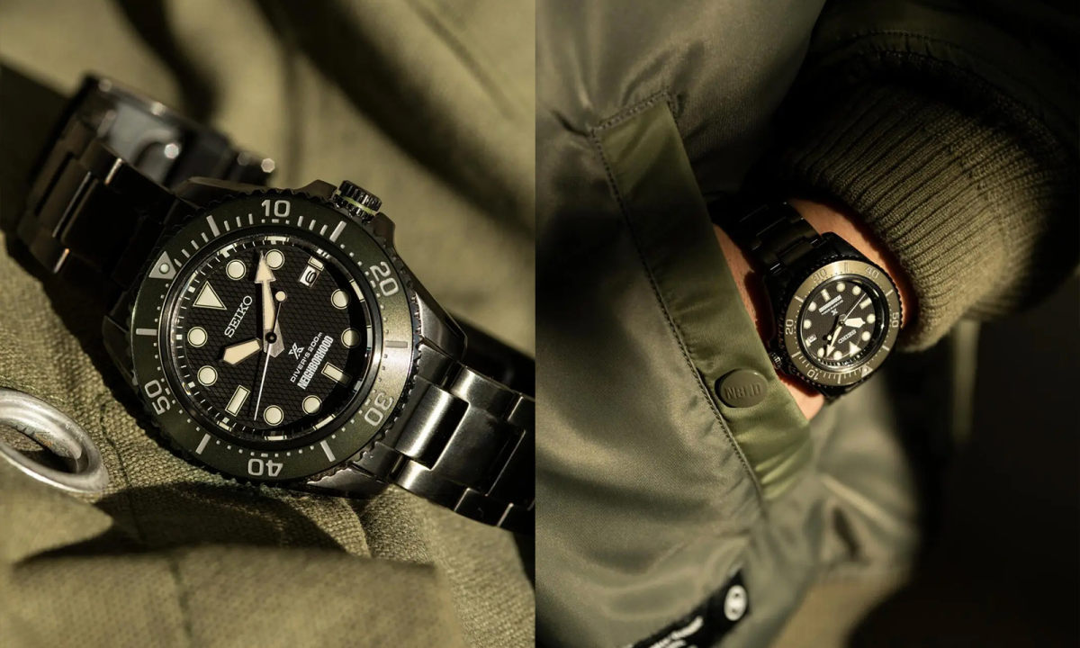 NEIGHBORHOOD x SEIKO 合作潜水腕表发布