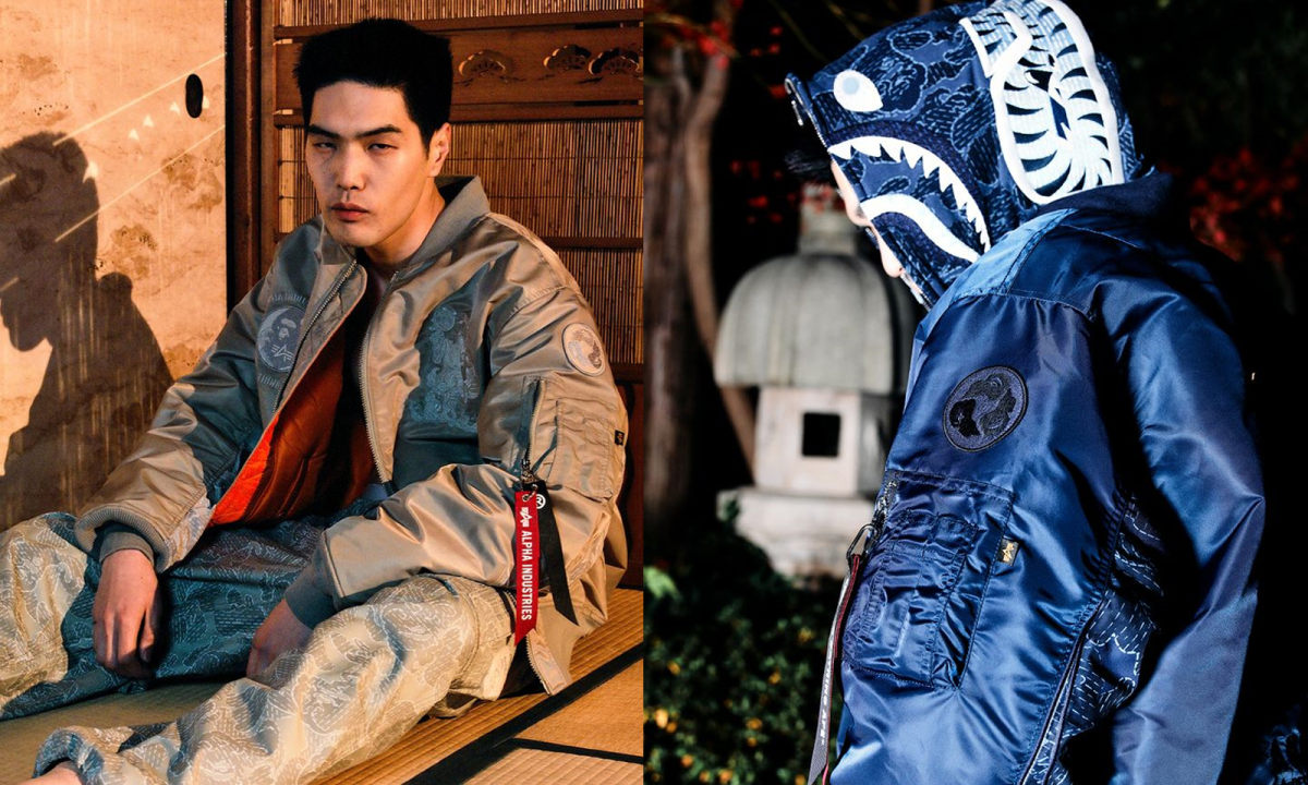 BAPE® x Alpha Industries 合作系列正式登场