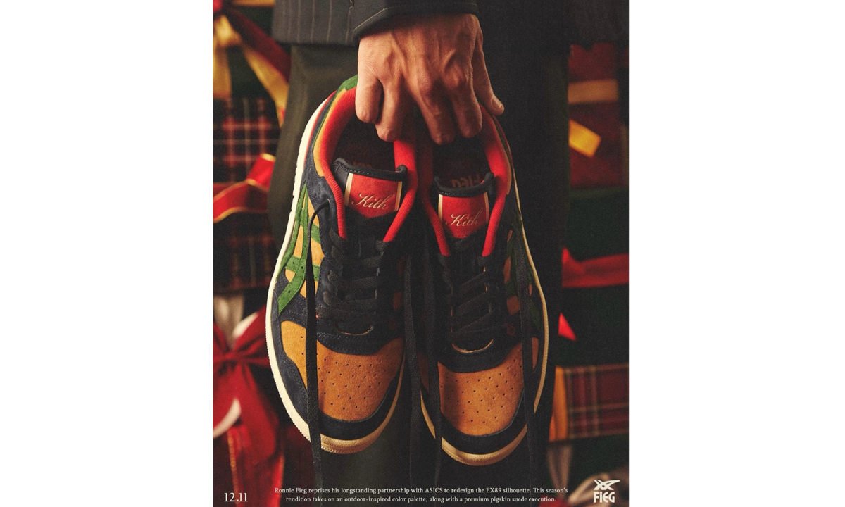 KITH x ASICS EX89「KITHMAS」鞋款发售在即
