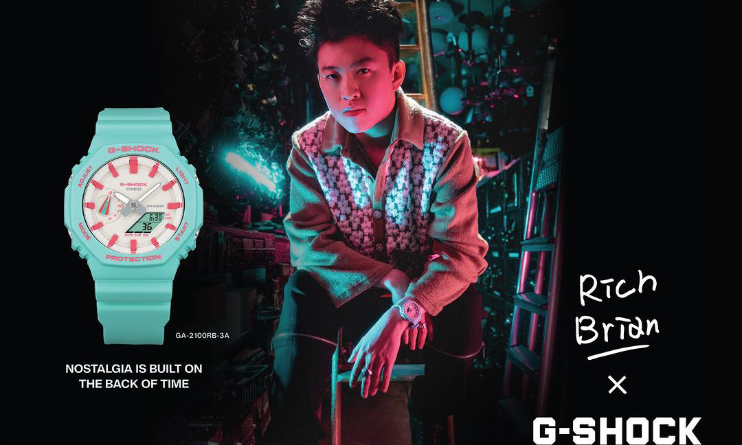 G-SHOCK 与 Rich Brian 联手推出特别合作表款
