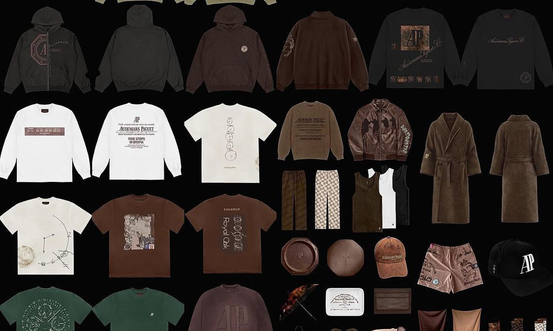Travis Scott 与爱彼合作系列发布周边服装单品