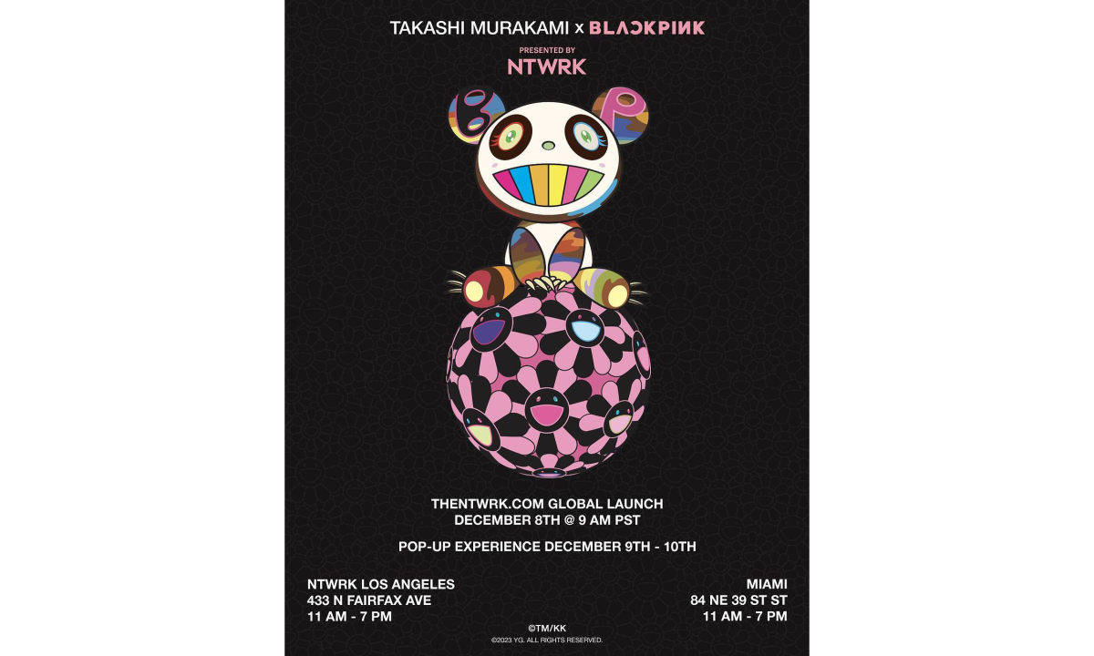 村上隆 x BLACKPINK 合作周边系列发布