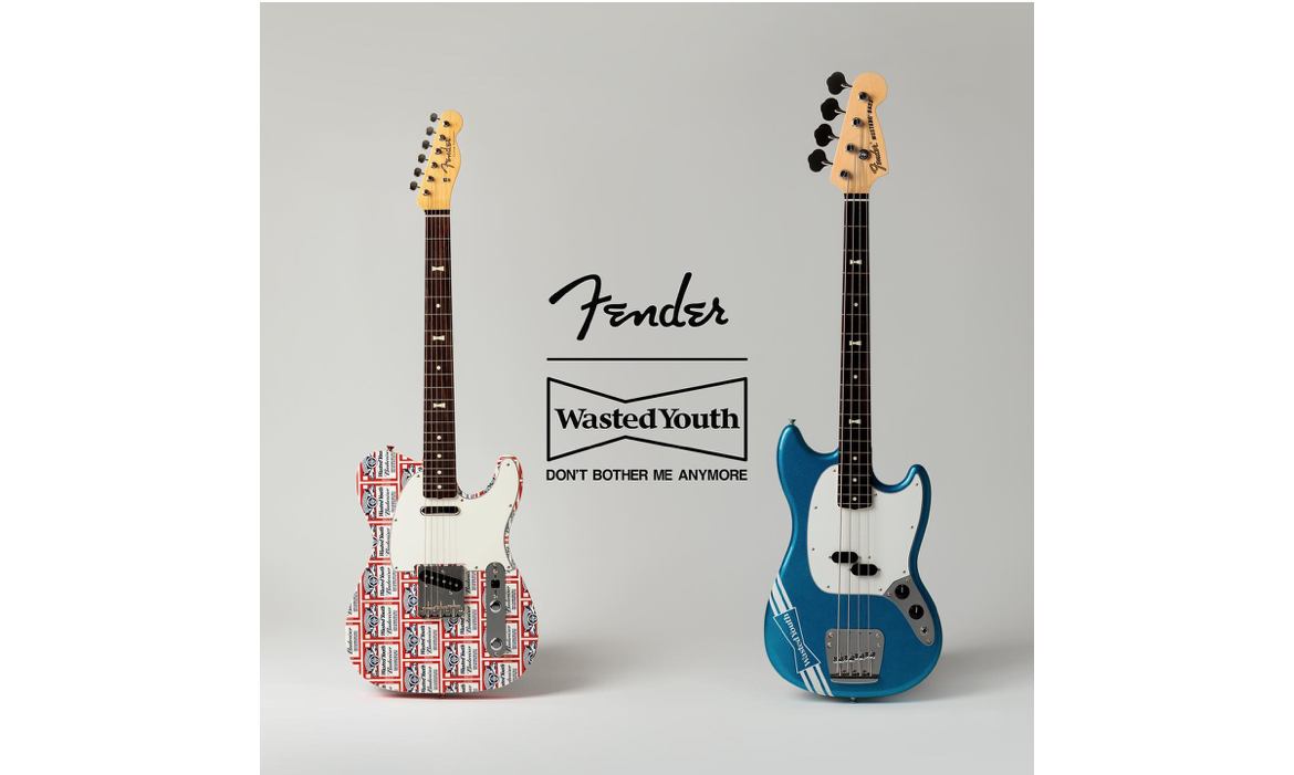 Wasted Youth x Fender 限量版乐器发布