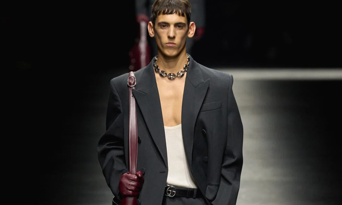 抛繁复简，GUCCI 2024 秋冬男装系列发布