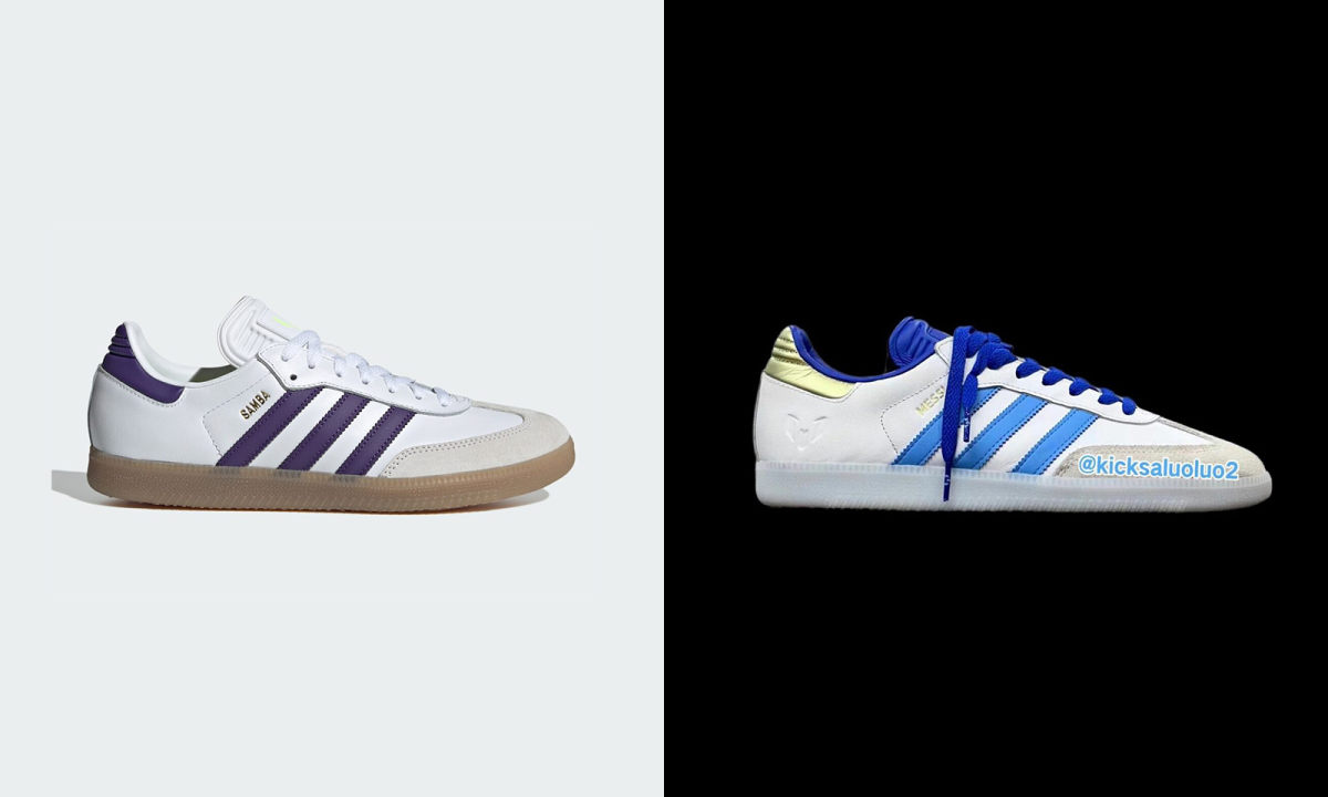 Lionel Messi x adidas Samba 合作鞋款 2024 发售预定