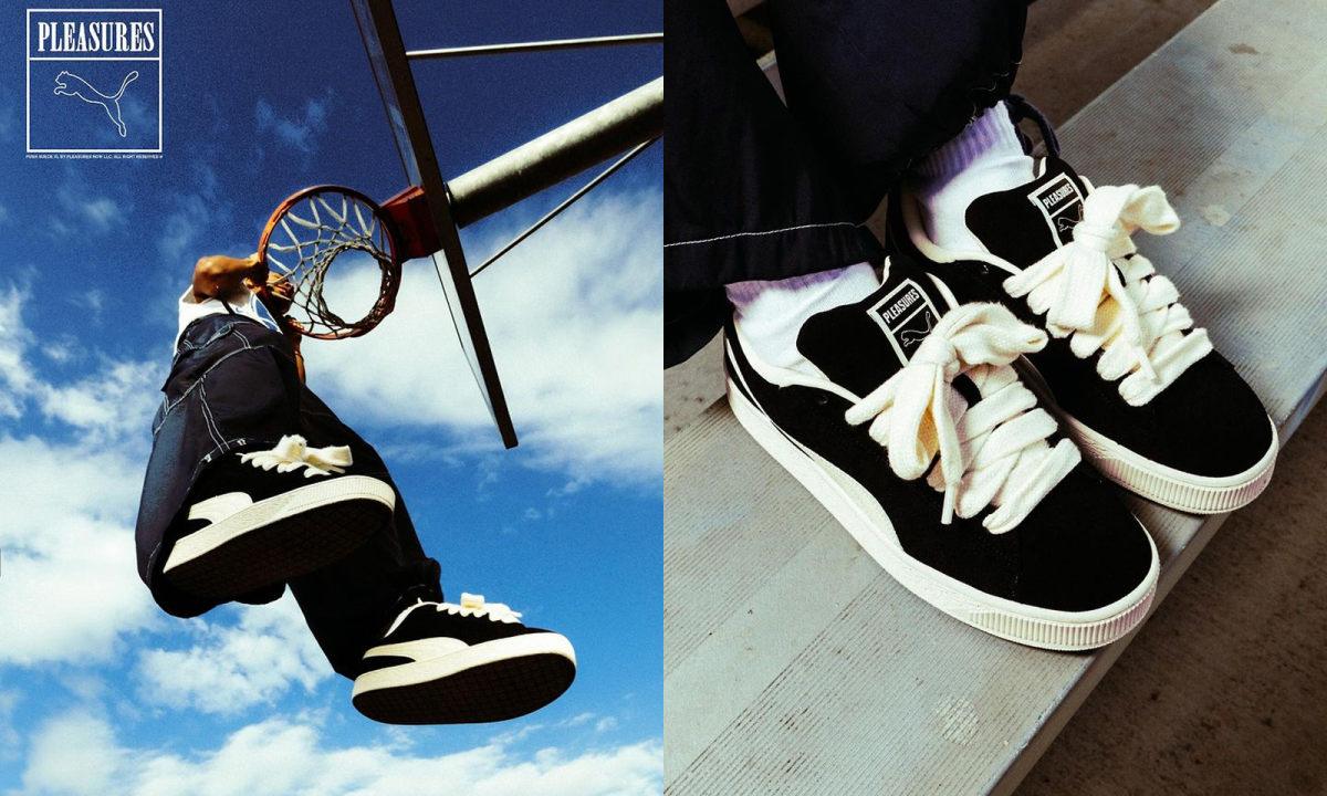 PLEASURES x PUMA SUEDE XL 合作鞋款即将发售