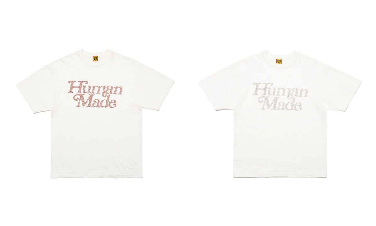 HUMAN MADE 推出特别款水钻 T 恤