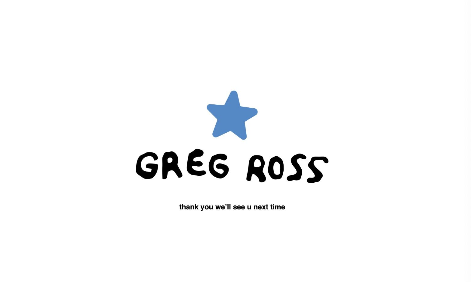 Greg Ross 可能即将结业？