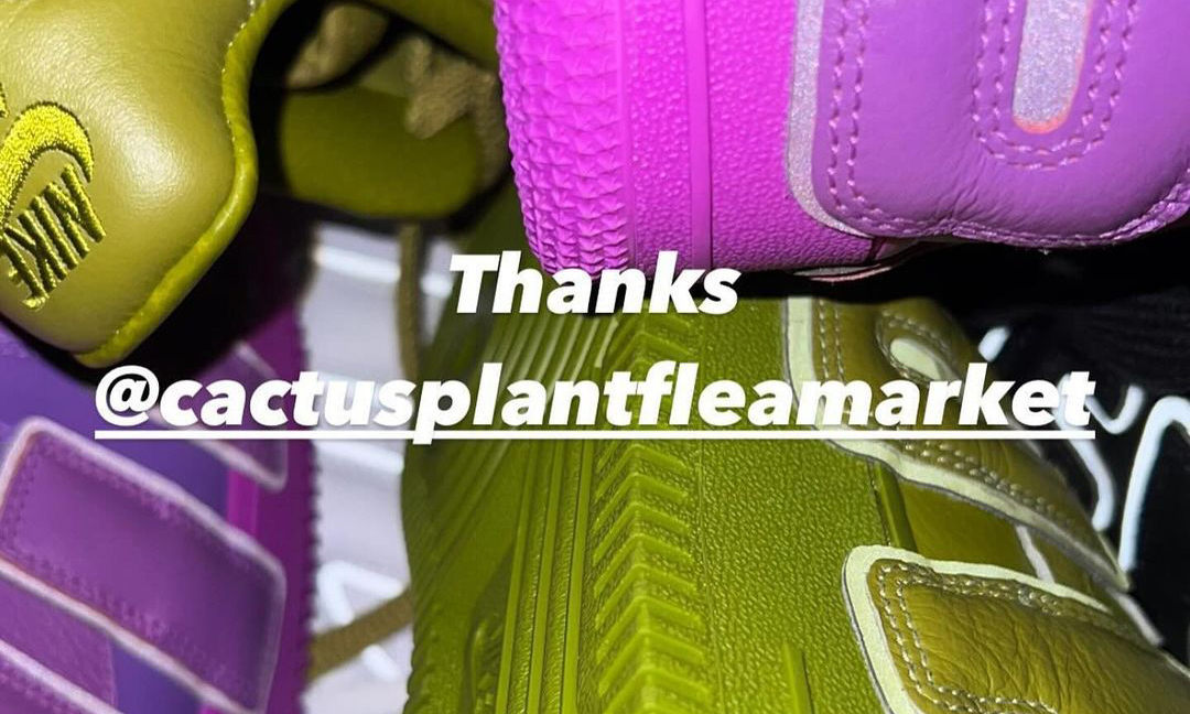 Cactus Plant Flea Market x Nike Air Force 1 Low 合作新款细节曝光