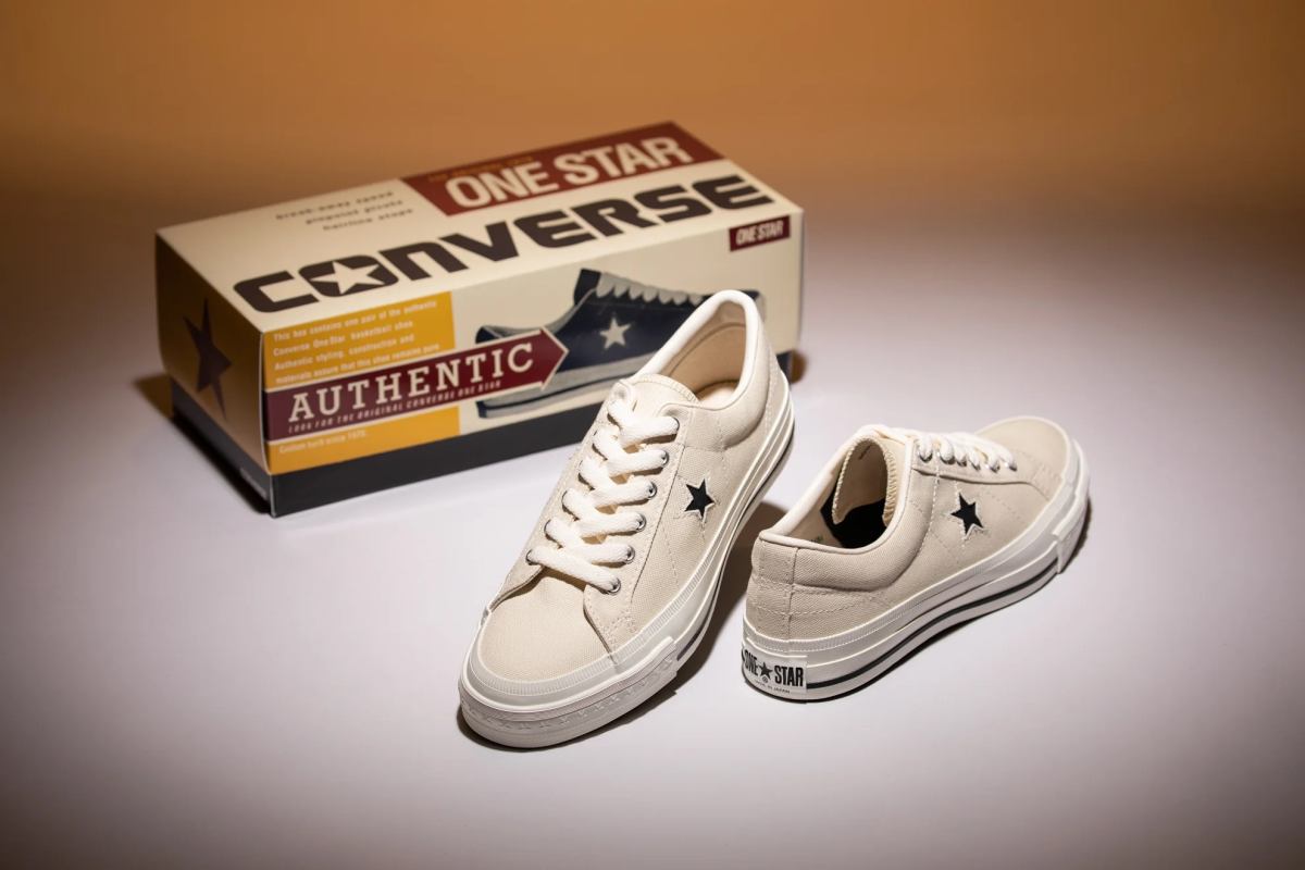 CONVERSE Japan 推出帆布材质 One Star 版本以庆祝成立 50 周年