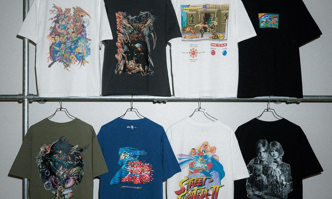 CAPCOM x UNIQLO UT 40 周年合作系列释出