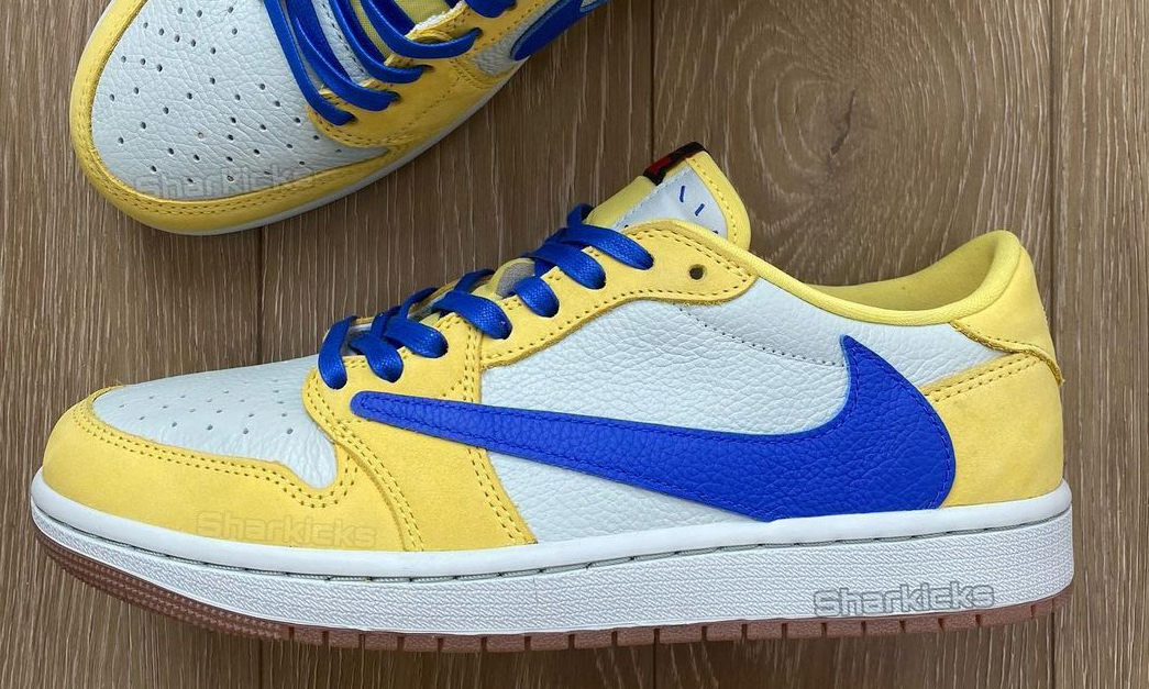 抢先预览 Travis Scott x Air Jordan I Low「Canary」