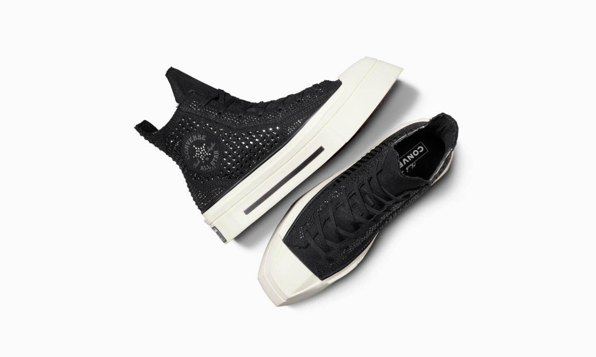 CONVERSE 携手 Swarovski 推出 Chuck 70 De Luxe Squared 全新鞋款