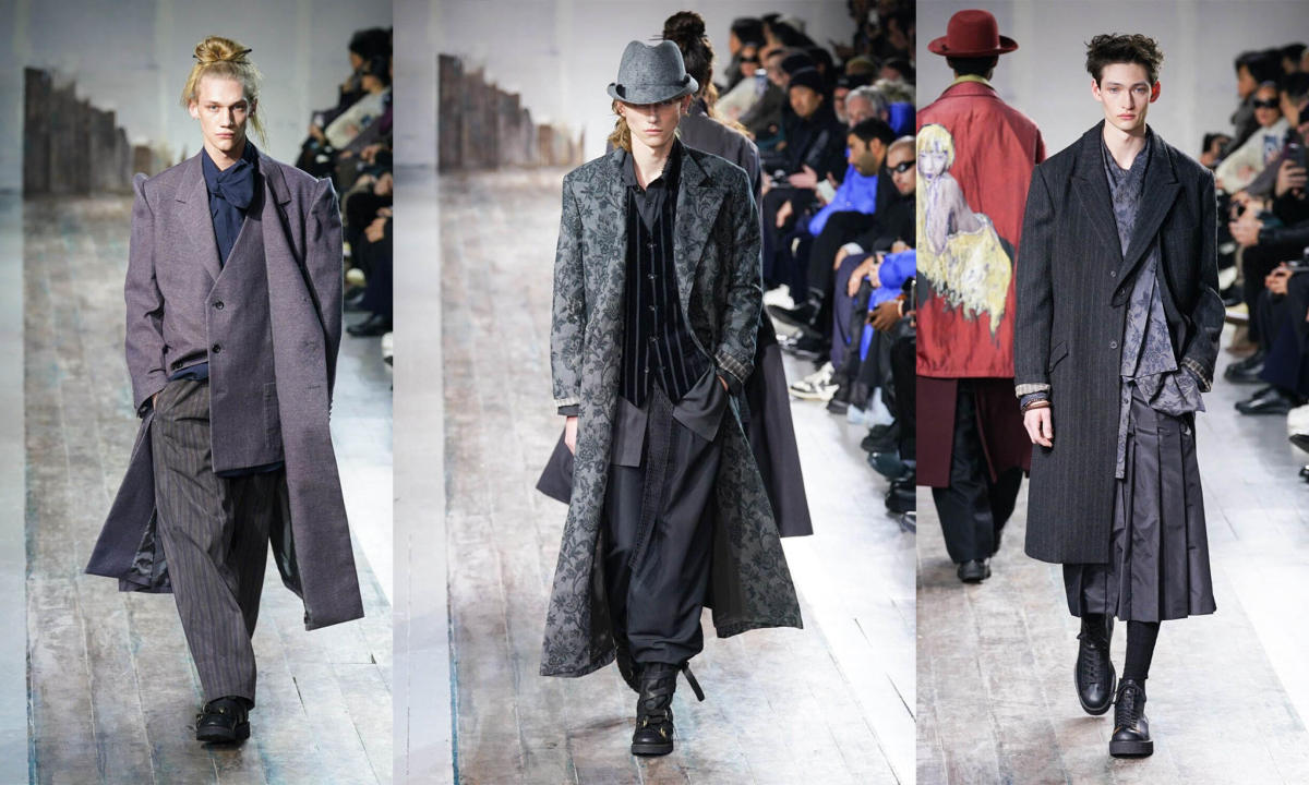 Yohji Yamamoto 2024 秋冬系列发布