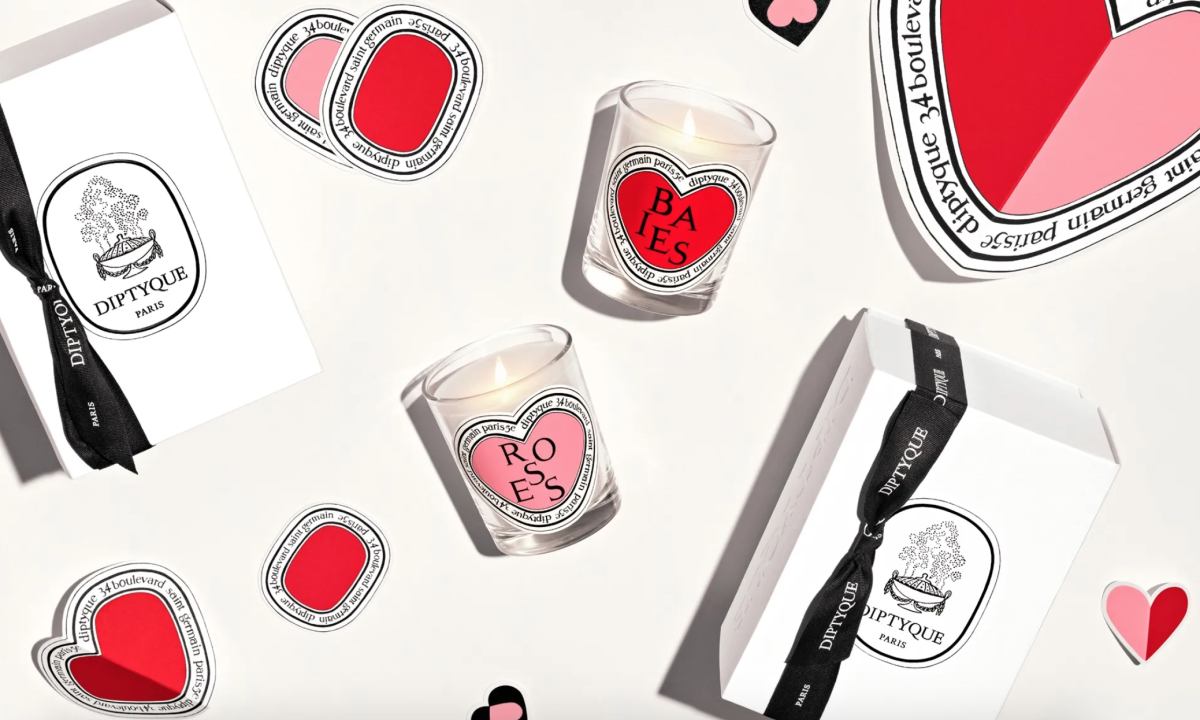 Diptyque 情人节限定版香薰蜡烛登场