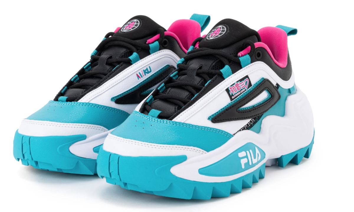 初音未来 x FILA 第二款联名运动鞋来袭