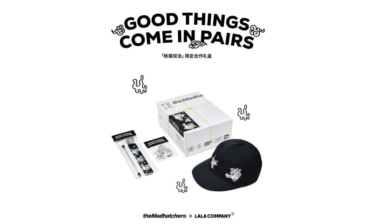 the MAD HATcher x LALA COMPANY「新禧双龙」限定合作礼盒发布