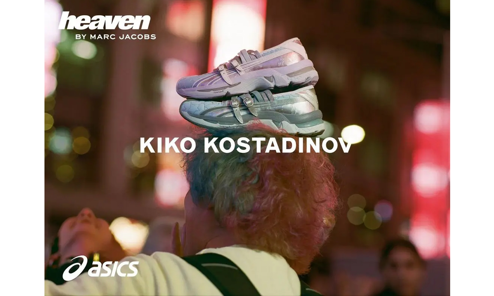 Kiko Kostadinov x Heaven by Marc Jacobs x ASICS GEL-LOKROS 合作鞋款正式登场