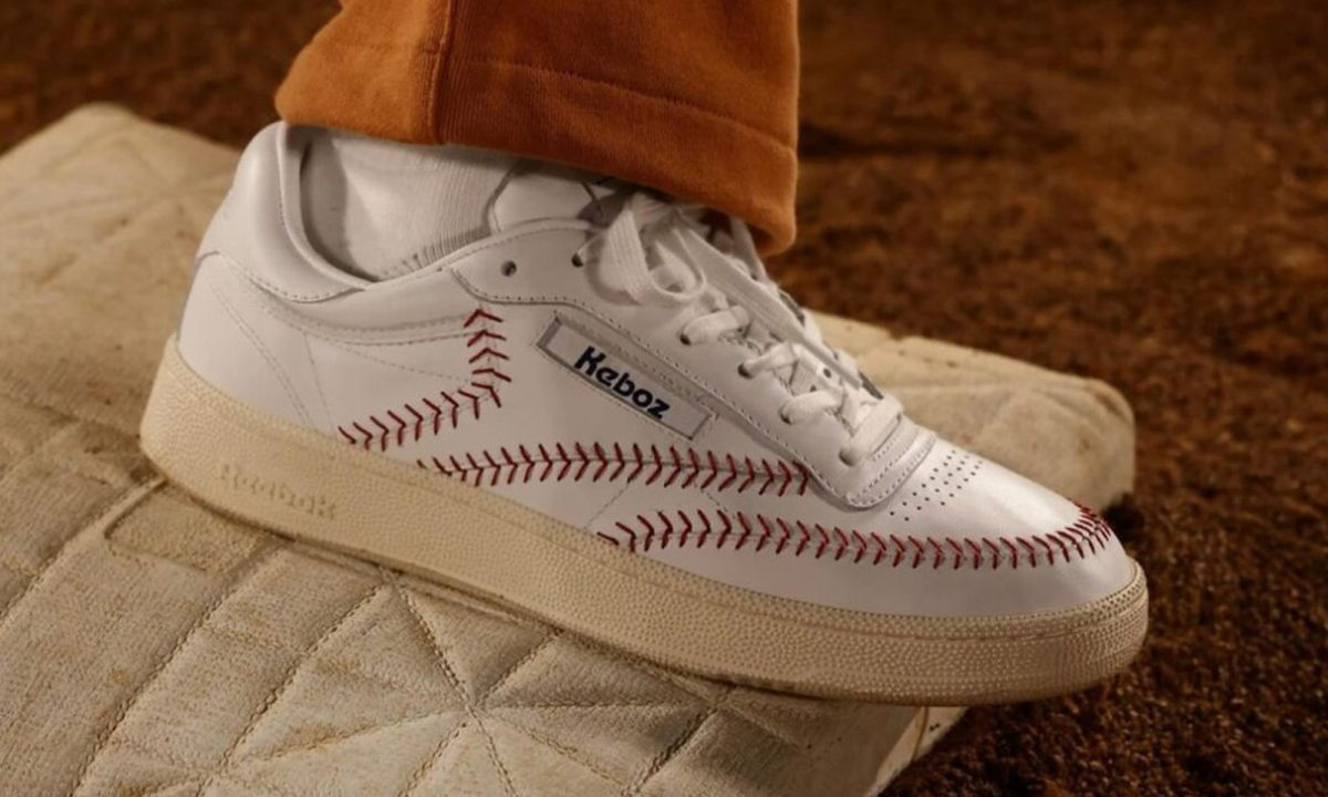 atmos x KEBOZ x Reebok Club C 85 Vintage「Baseball」合作鞋款发布