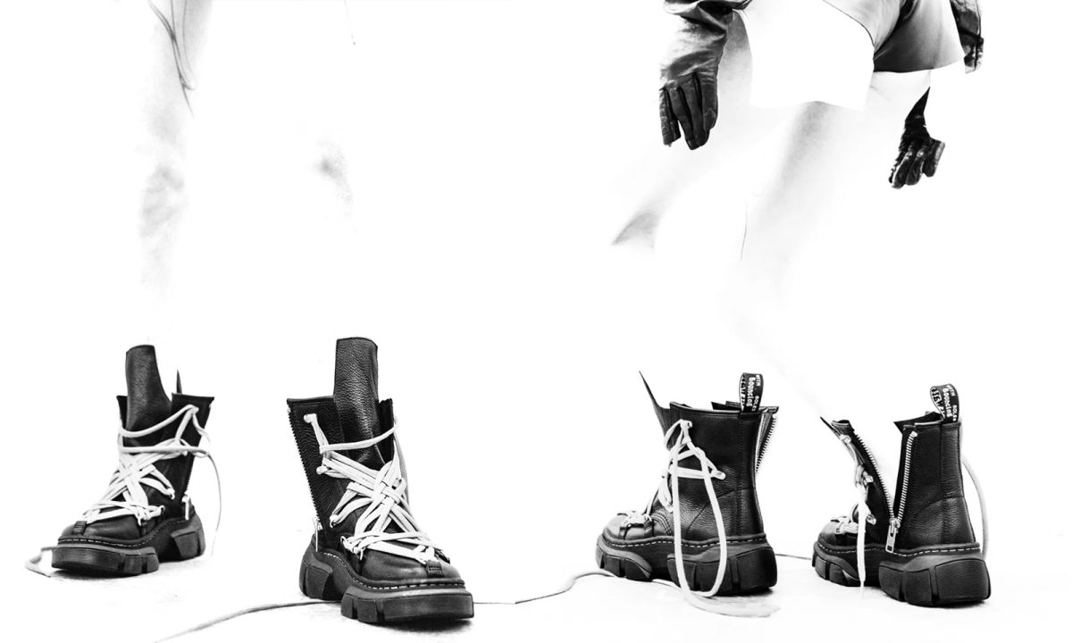 Rick Owens x Dr. Martens 1460 DMXL Megalace 合作靴款登场