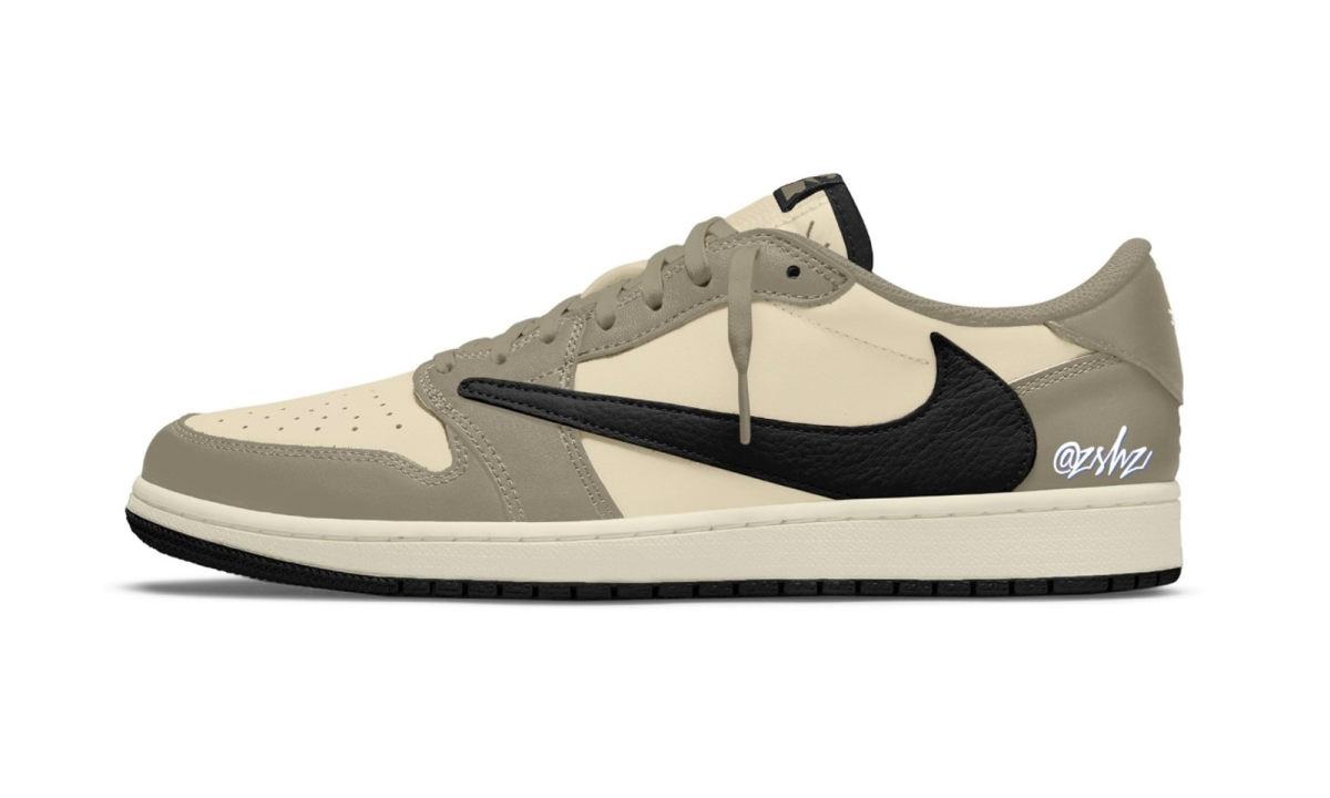 Travis Scott x Air Jordan 1 Low「Pale Vanilla」预计于 2024 假日推出