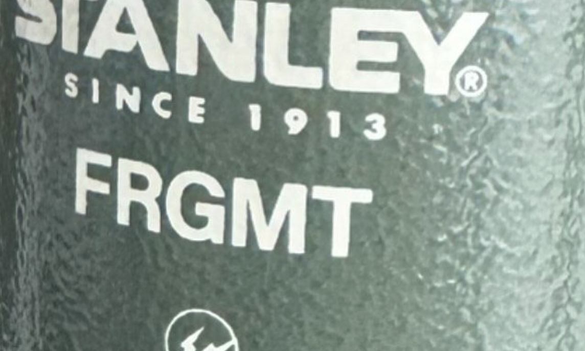 藤原浩亲晒 fragment design x STANLEY 合作新品细节