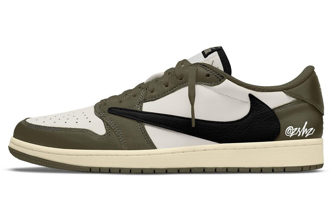 Travis Scott x Air Jordan I Low「Olive」续作发售信息曝光