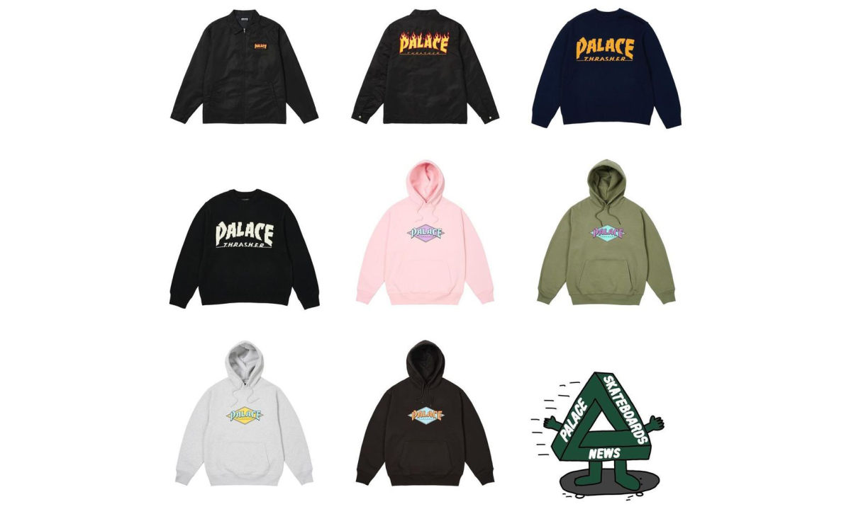 PALACE 与 THRASHER 合作系列即将发布