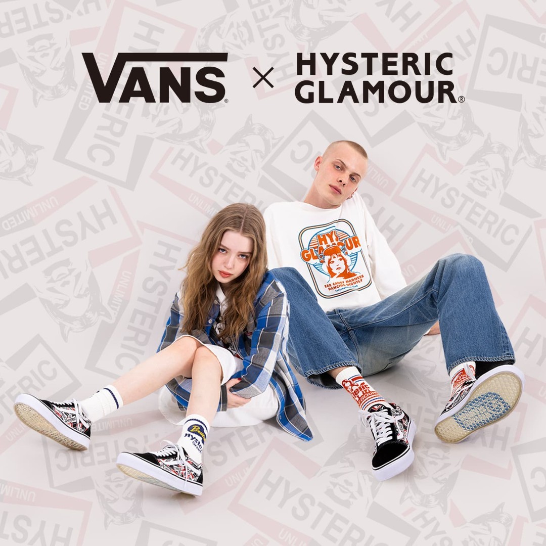 HYSTERIC GLAMOUR x Vans 最新合作系列发售在即– NOWRE现客