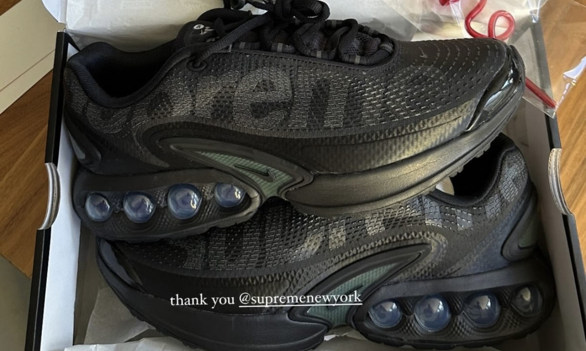 抢先近赏 Supreme x Nike Air Max Dn