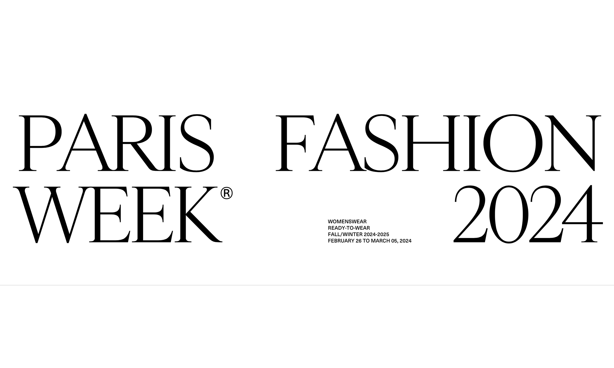 巴黎时装周日程发布，2 月 26 日开幕