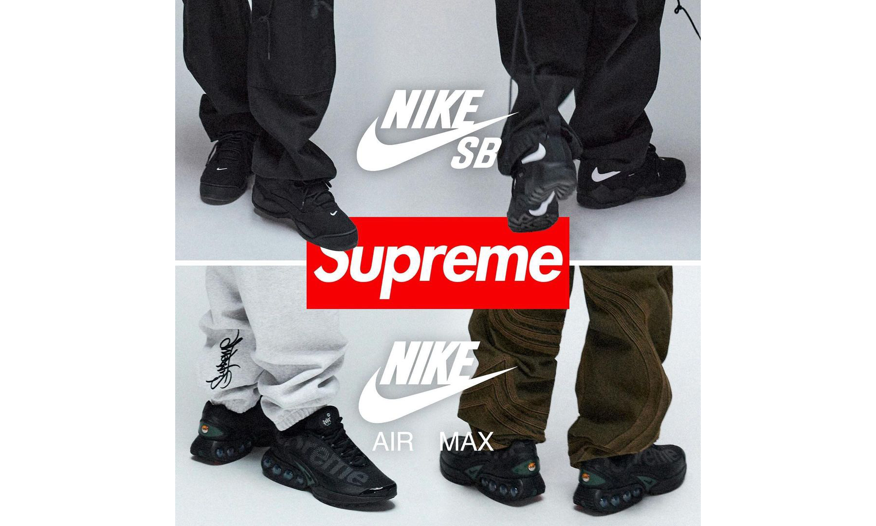 Supreme 与 Nike SB 合作鞋款抢先看