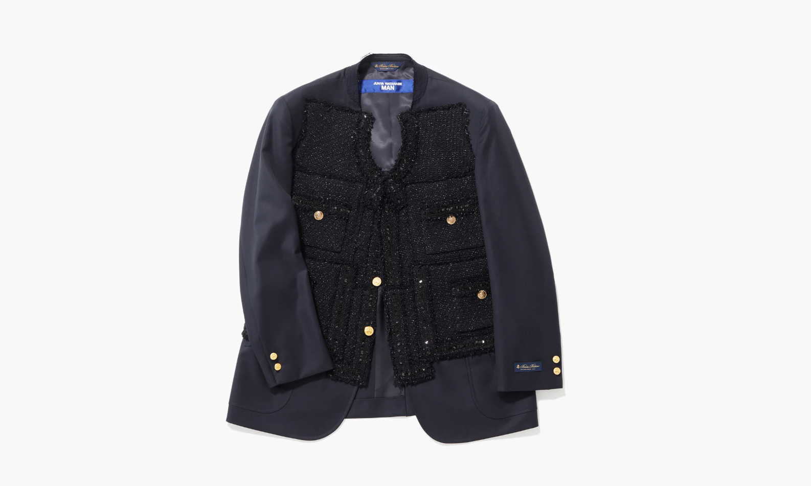 EYE JUNYA WATANABE×BROOKS BROTHERS再構築シャツ ファッション