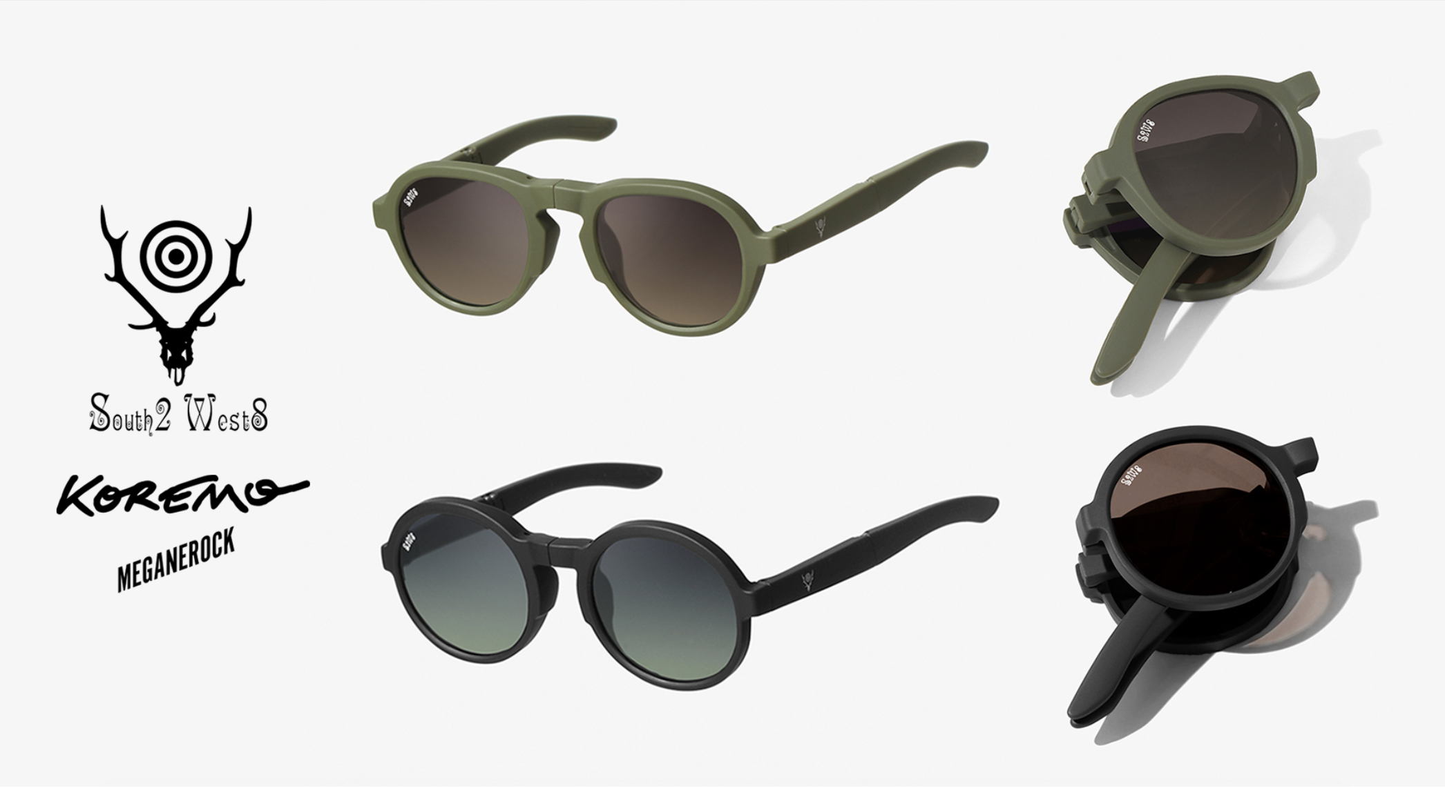 South2 West8 x MEGANEROCK 限定款墨镜发布– NOWRE现客